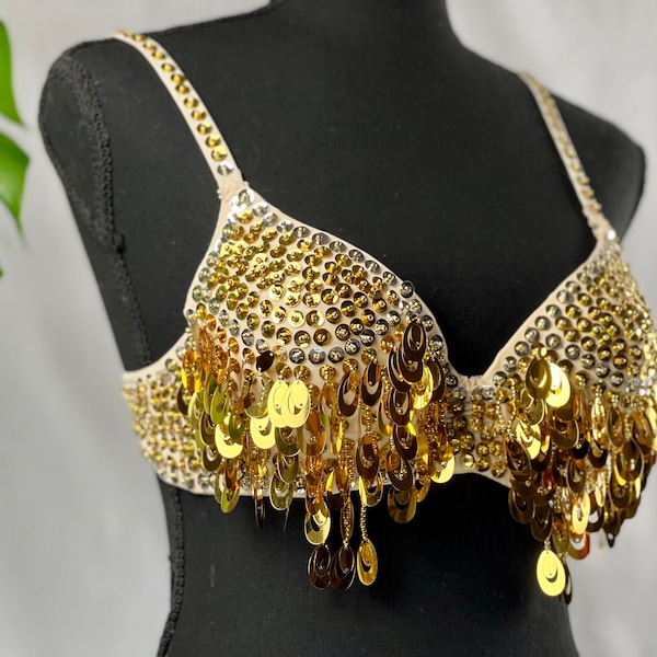 Belly Dance Bra - Etsy