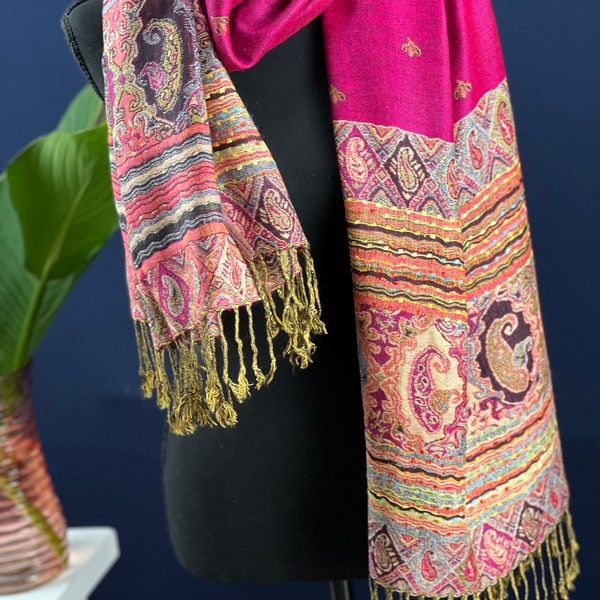 Paisly Floral Shawl