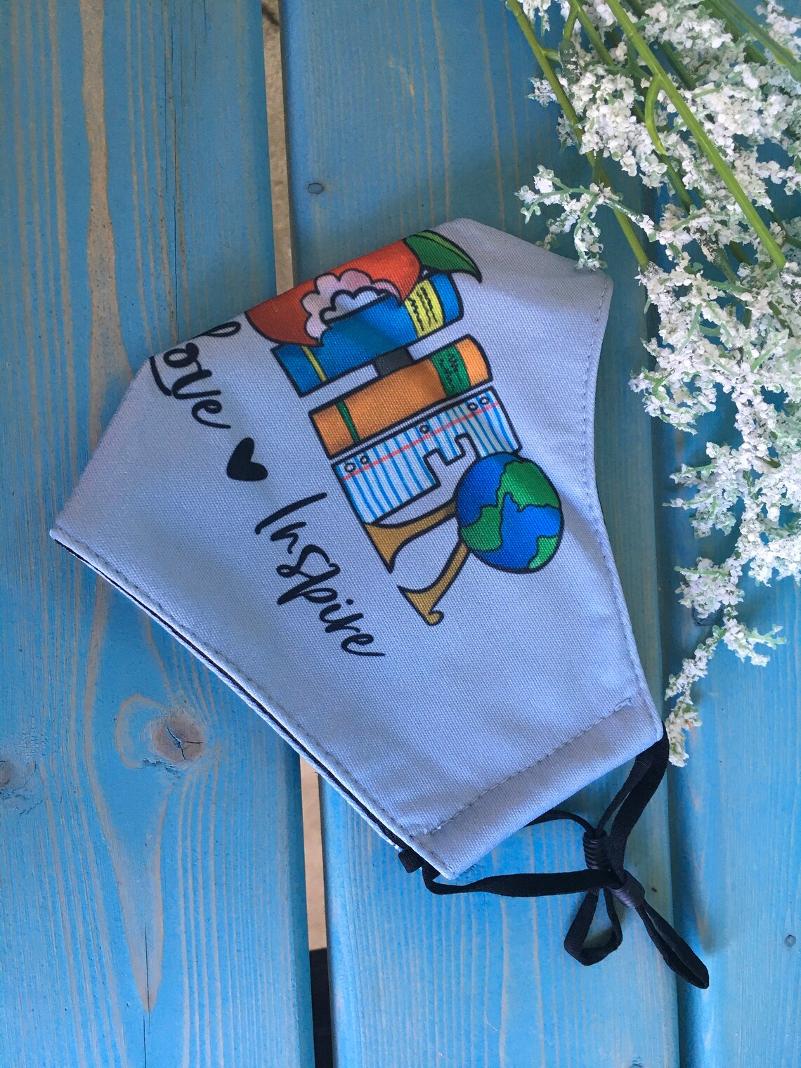 Teacher Mask. Gift Mask for Teacher Adjustable Elastic Etsy