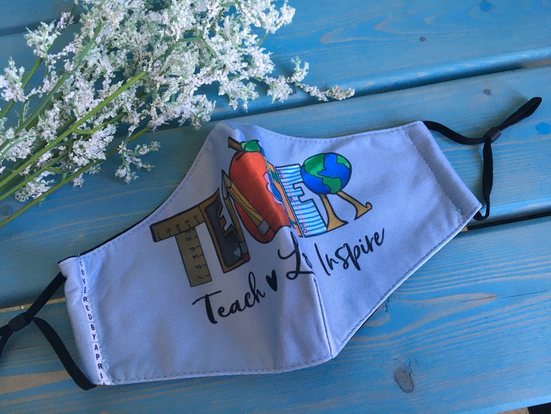 Teacher Mask. Gift Mask for Teacher Adjustable Elastic Etsy