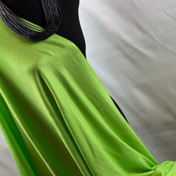 Neon Tones Flannel Scarf - LIME MULTI (Pack of 6) main image 1