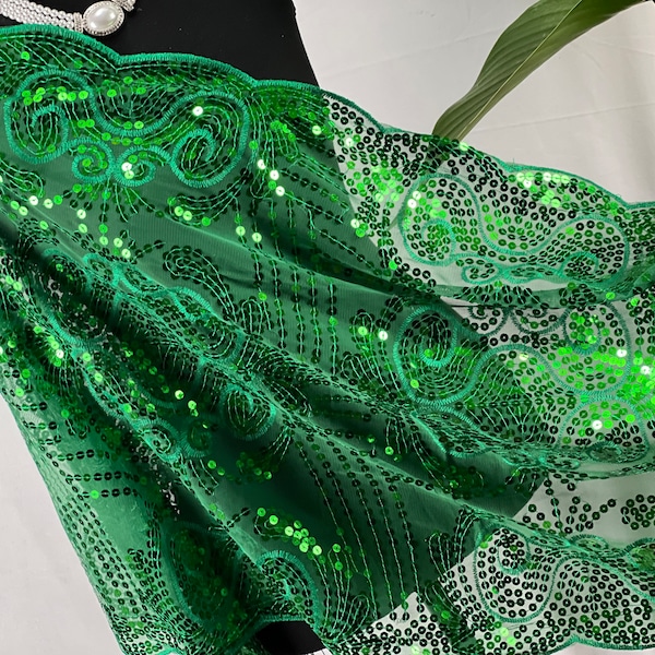 matching shawl for green dress