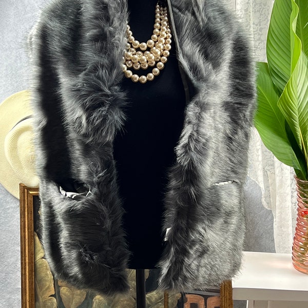 faux fur shawl target