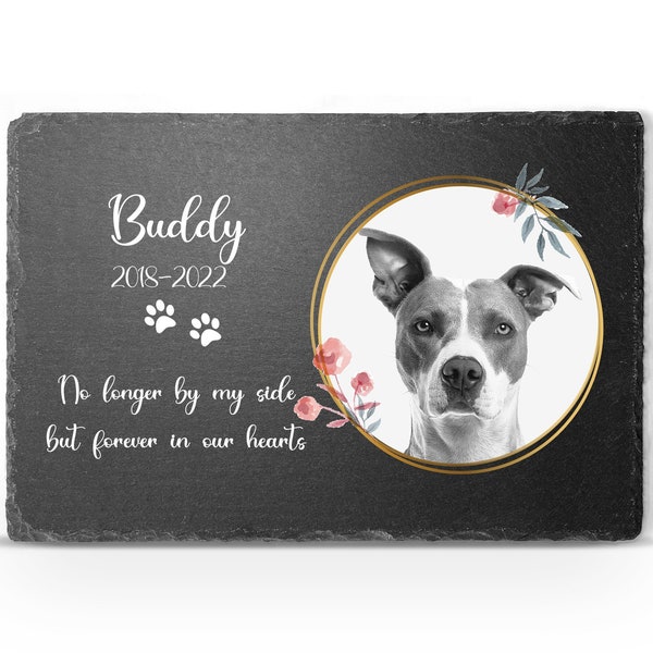 Memorial plaque, For dog, Cat, Pet memorial stone, Rock, Customizable, Sorry for your loss