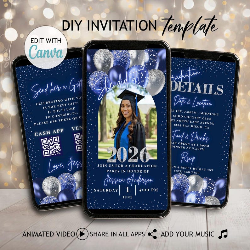 Customizable Smartphone Text Design Template, Editable Add-On, Instant Digital Download for Etsy Sellers