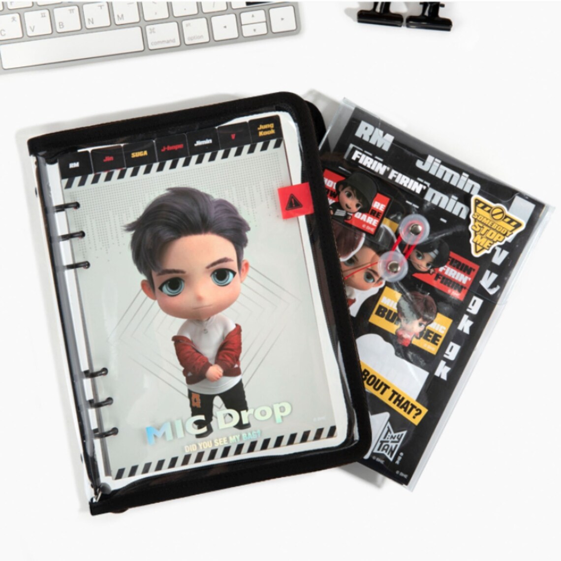 K-pop Binder BTS Binder PVC Pouch Cover BTS Goods | Etsy