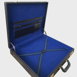 Porte-documents rigide pour tablier maçonnique MM/WM, PROVINCIAL, étui en cuir Mason grande taille