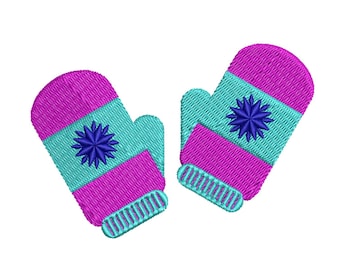 Embroidery File - Mittens
