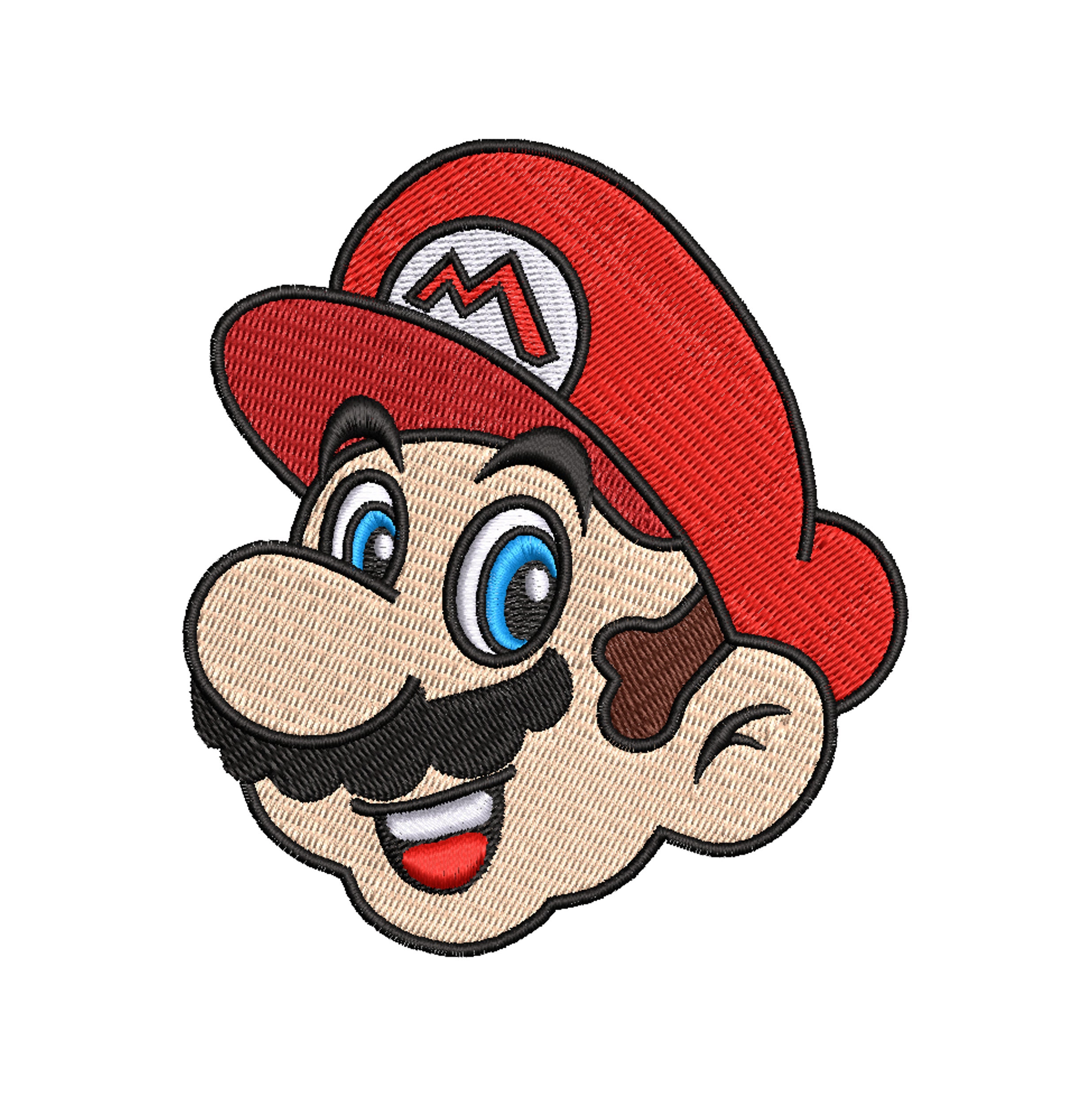 Embroidery Super Mario Odyssey - A.G.E Store anime game embroidery