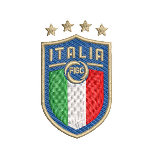 Embroidery File - Italia Soccer Crest