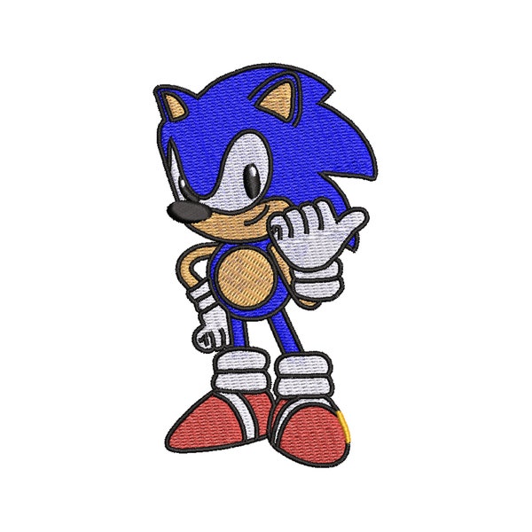 Embroidery File - Sonic