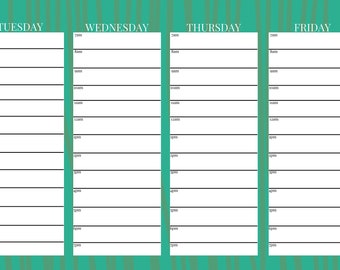 Programador digital de productividad diaria