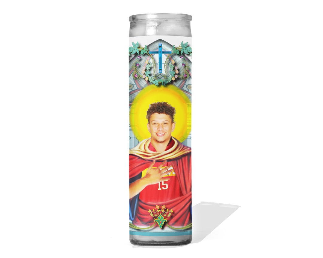 Patrick Mahomes Celebrity Prayer Candle Etsy