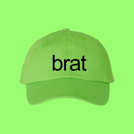 Lime green dad hat on sale