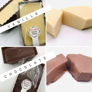 3 Piece Build Your Own Homemade Fudge Box / Triple Flavor Box image 5