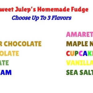 3 Piece Build Your Own Homemade Fudge Box / Triple Flavor Box image 10