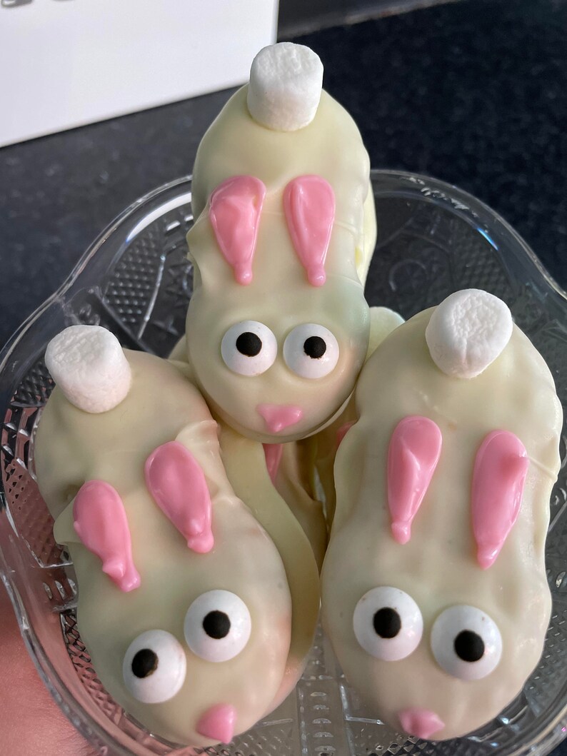Chocolate Dipped Nutter Butter Bunnies Etsy