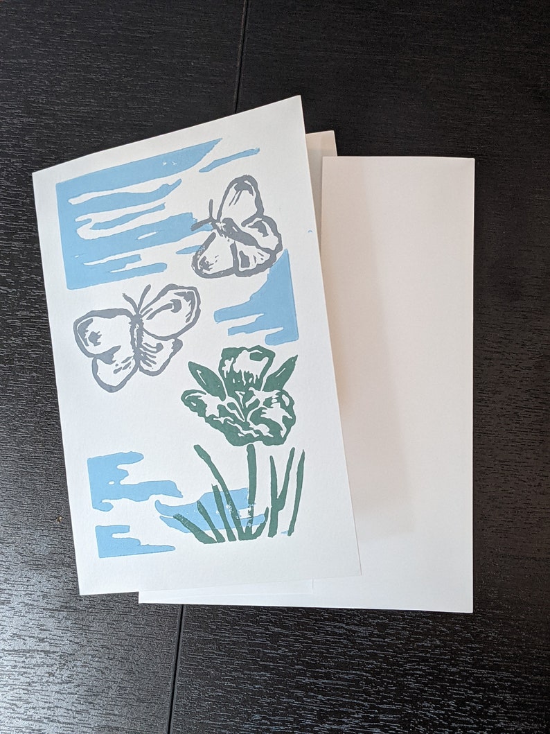 Butterfly Greeting Card - Etsy
