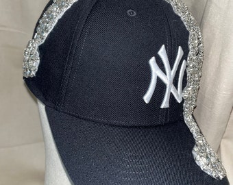 帽子 90s PUMA New York Yankees Logo Cap Vintage 90s New York Yankees Hat The Game Puma Snapback Cap