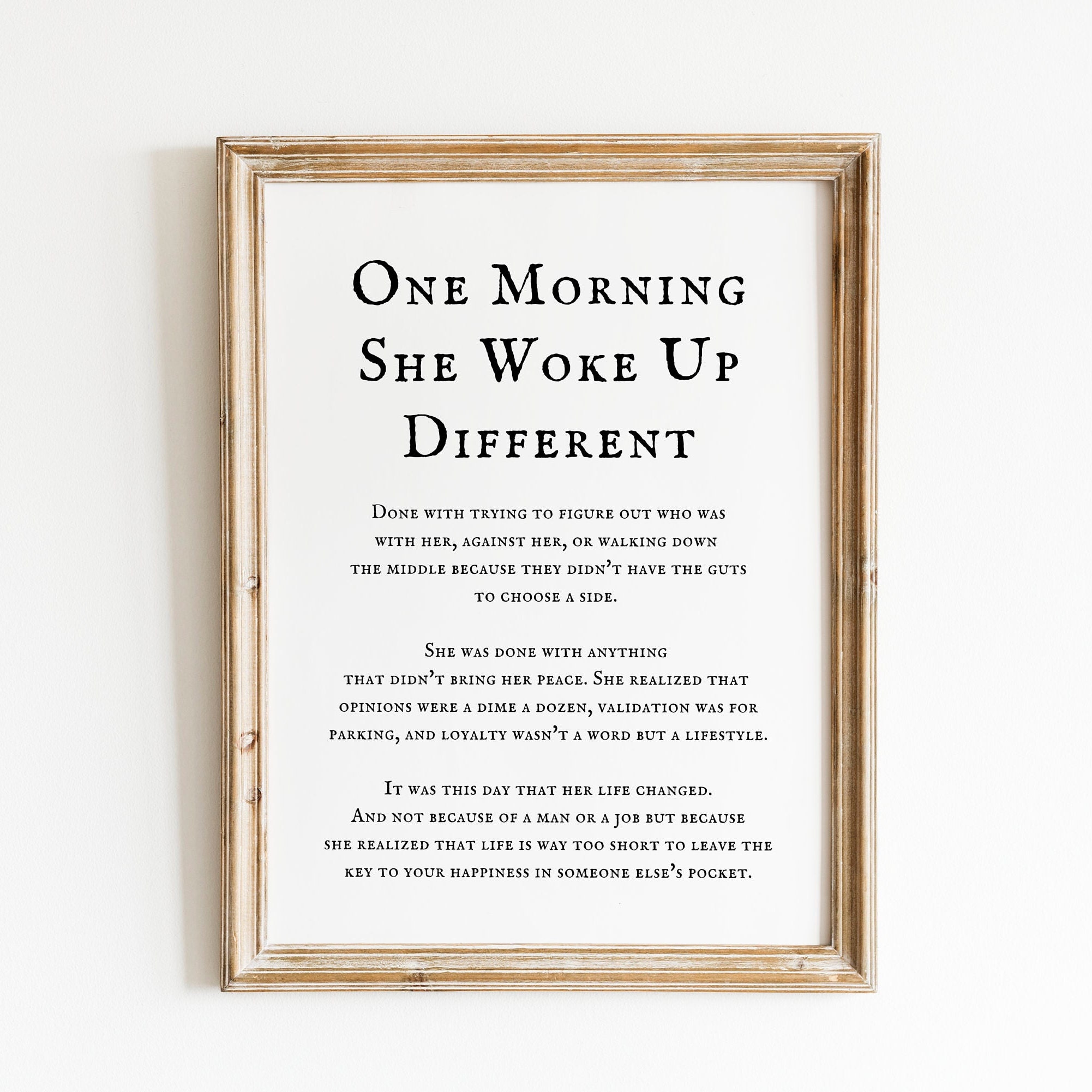 One Morning She Woke Up Different Feminist Print Female Etsy one-morning-she-woke-up-different-feminist-print-female-etsy
