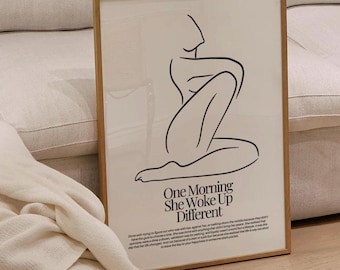 Feminist Wall Art, Empowering Quotes for Women, Inspirational Decor, Feminist Prints