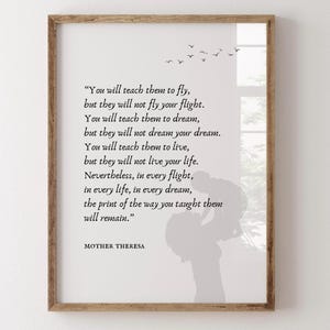 Motherhood Poem Printable Gift
