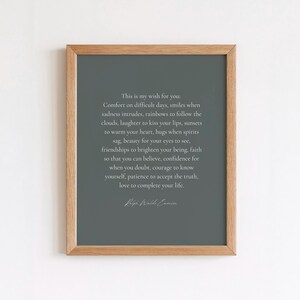 Stampa con citazione di Ralph Waldo Emerson: arte murale letteraria ispiratrice (download digitale) immagine 10