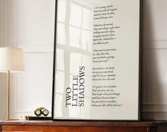 Motherhood Poem Printable Wall Art