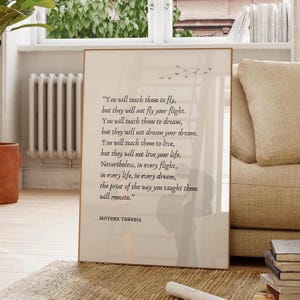 Motherhood Poem Printable Gift