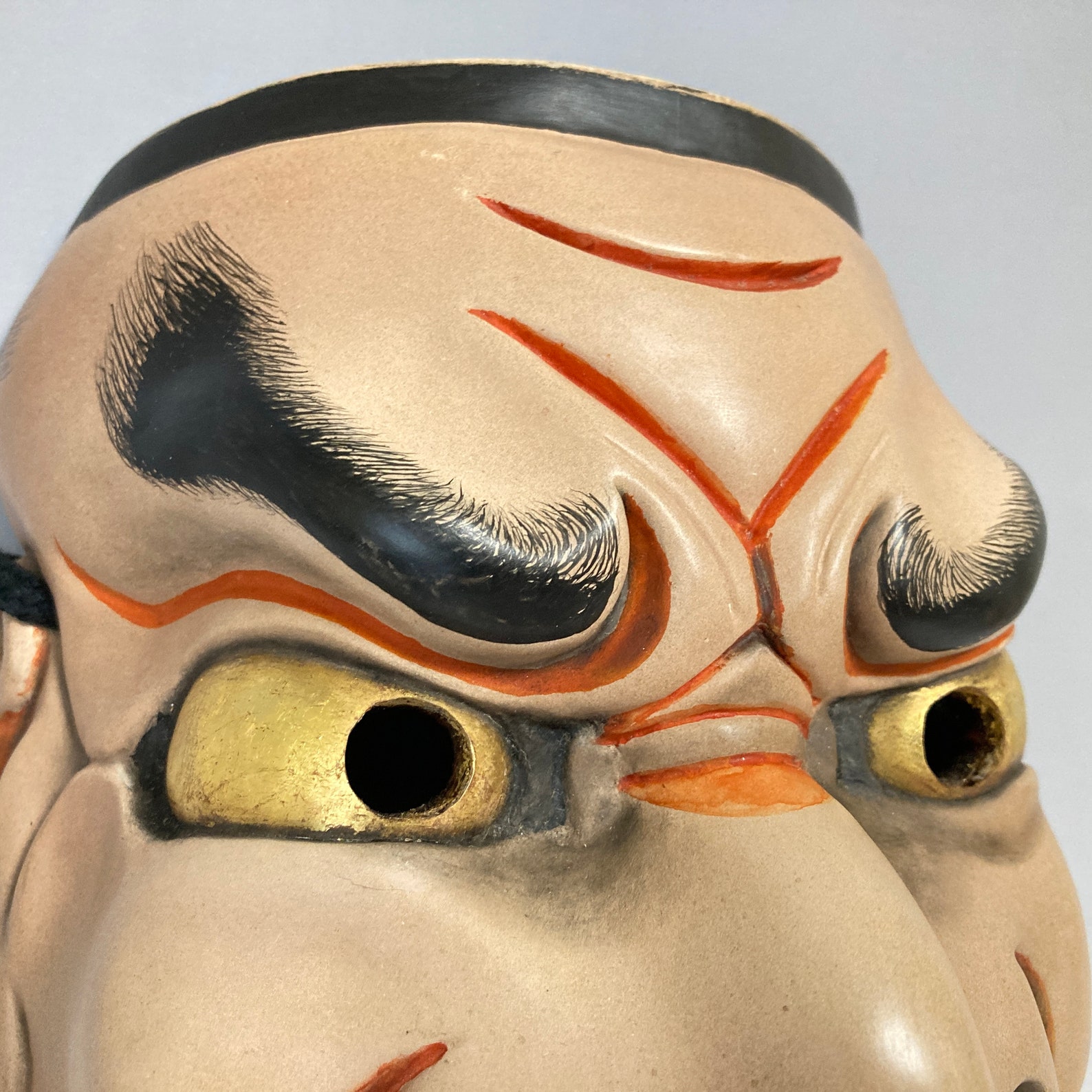 Japanese Kabuki mask Noh maskWooden mask ObeshimiTengu Etsy