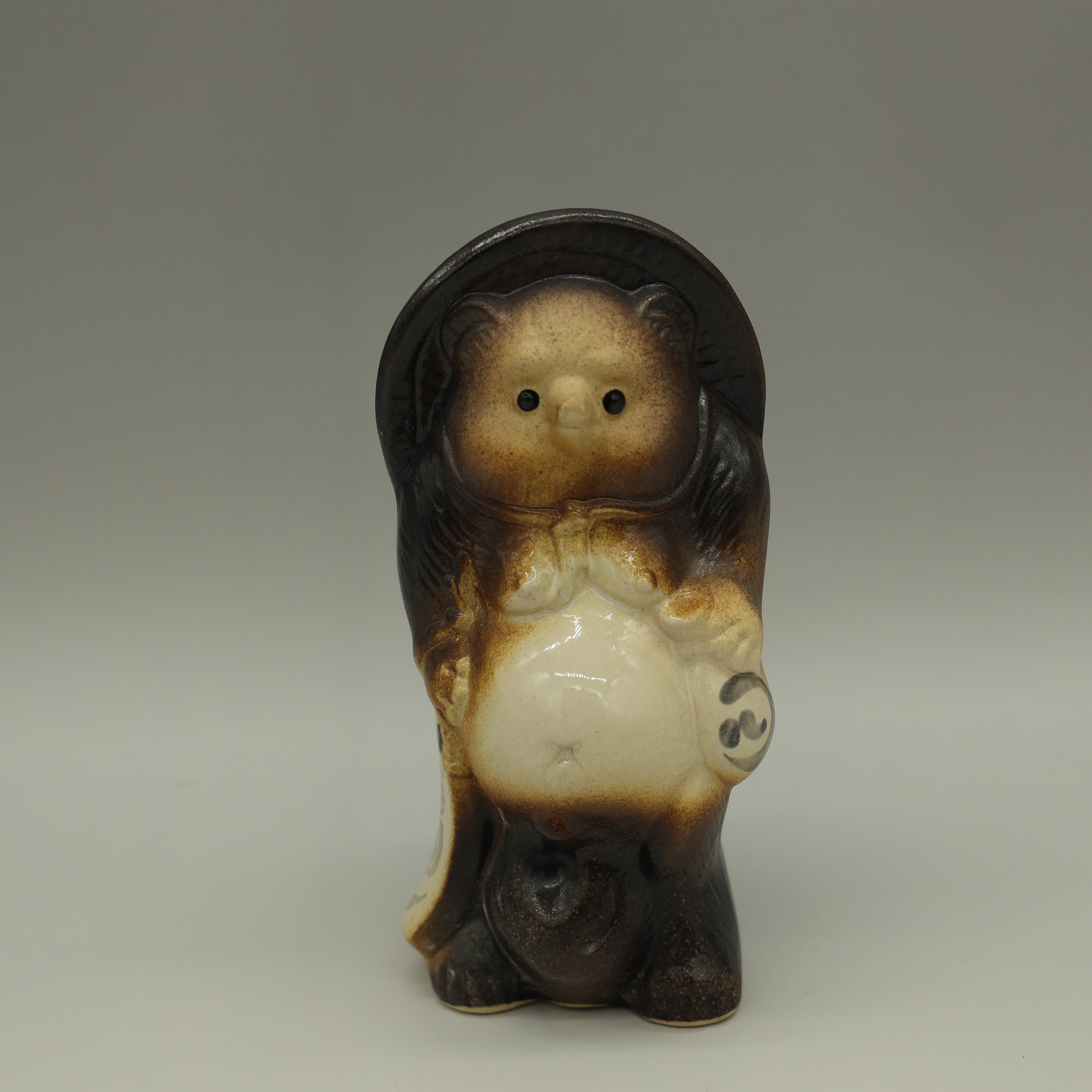 Tanuki Raccoon dog statue Japanese Tanuki Wild animal Etsy