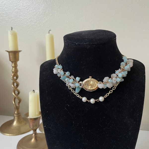 Watch Choker Necklace Etsy