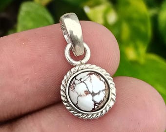 Wild Horse Jasper Pendant, 925 Sterling Silver Bezel Setting Jewelry For Gift Her