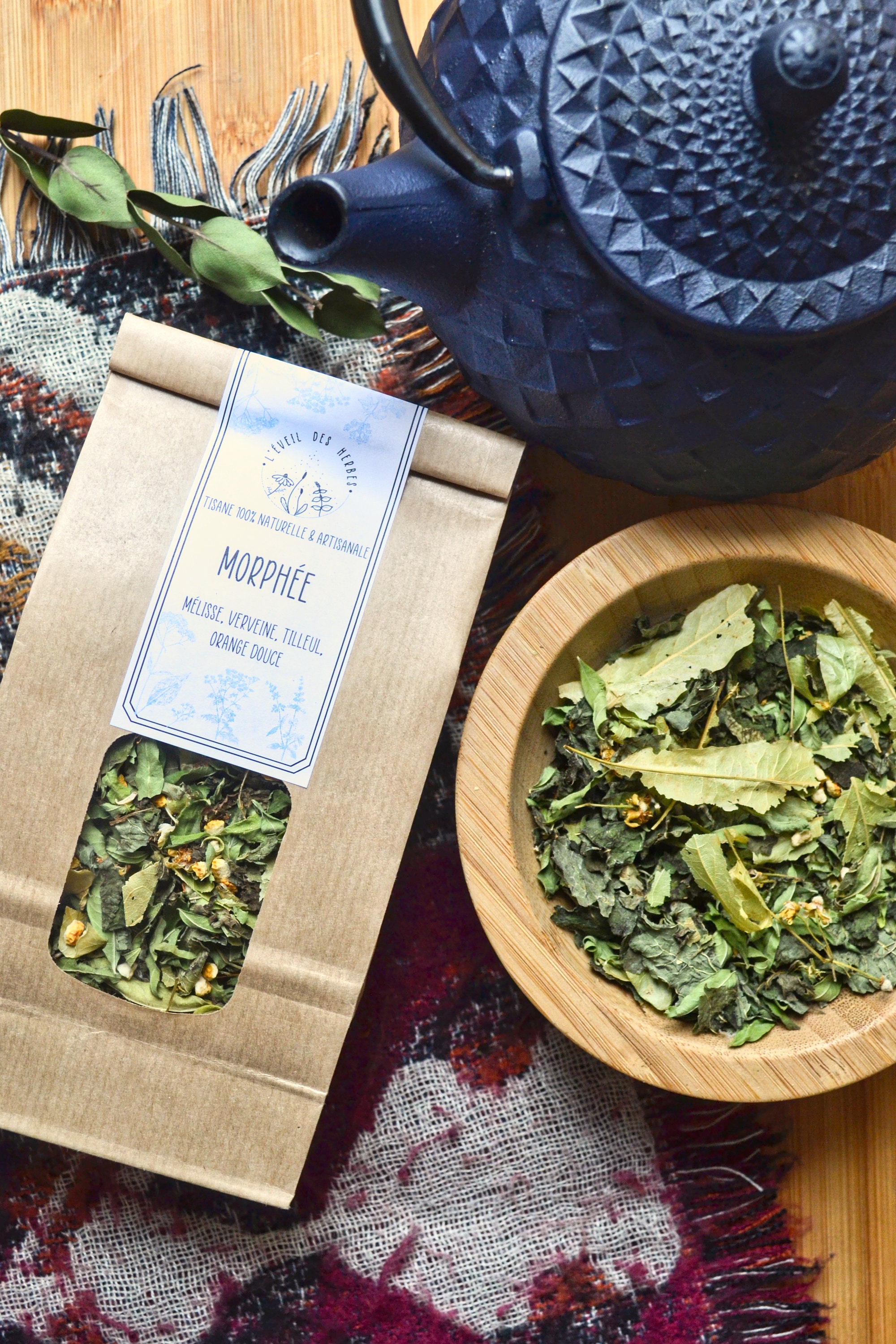 Tisane Morphée - Infusion Artisanale de Plantes Relaxantes