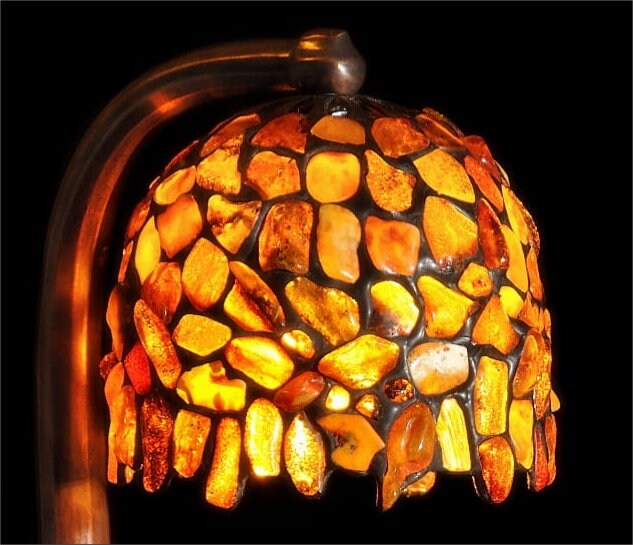 Baltic Amber Table Lamp lady - Etsy UK