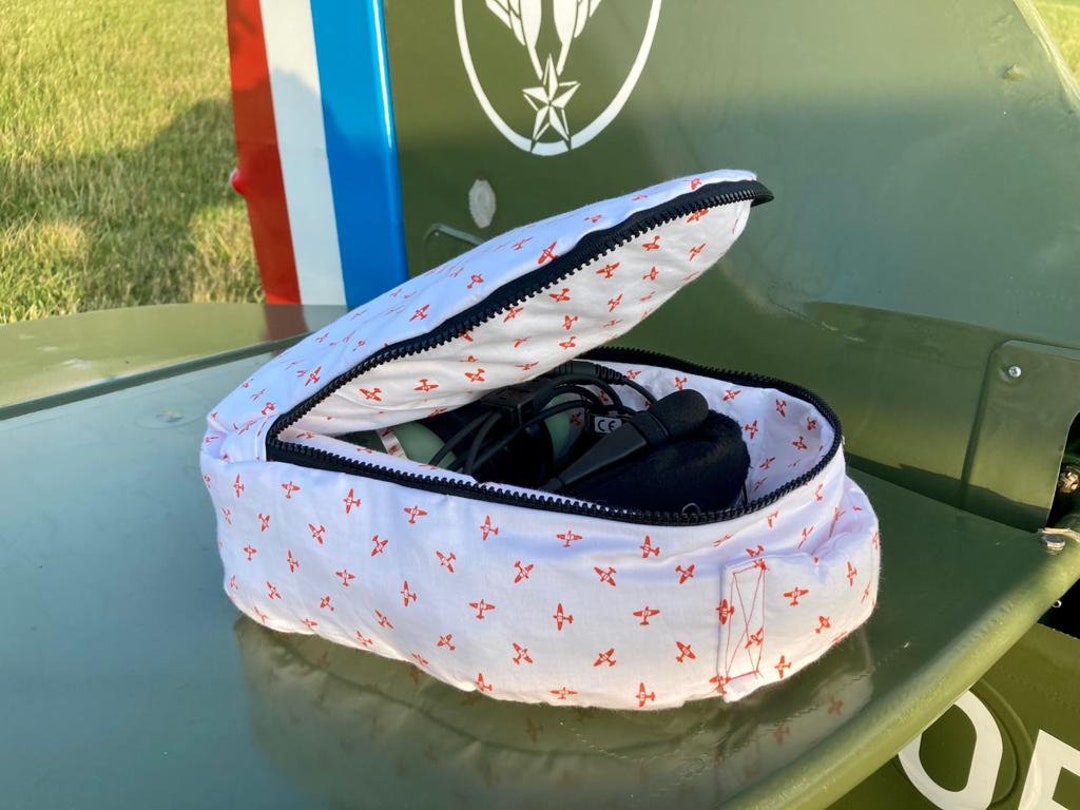 Pilot Headset Case Etsy