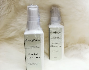 Klärende Creme Gesichtsreiniger | Bio Avocado Gesichtsreinigungscreme | Make-up Entferner | Vegane | 100 ml