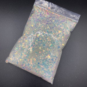 Eiszapfen Anhänger Chunky Glitzer
