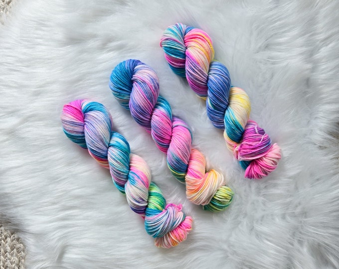 Space Unicorn - Cozy DK - DK Weight Yarn - 100% Superwash Merino Wool Yarn