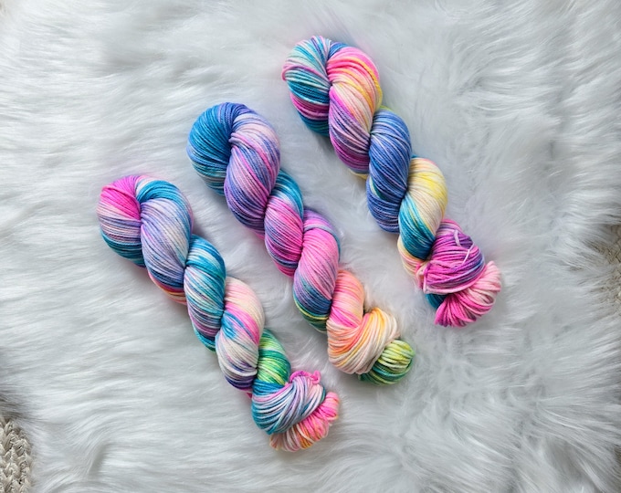 Space Unicorn - Cozy DK Weight - 100% Superwash Merino Yarn
