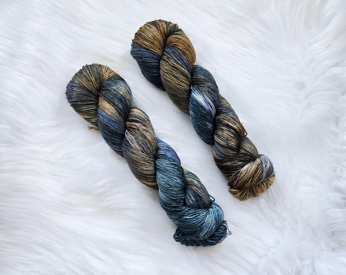 Meet Me in the Woods - Sock 75 - Fingering Weight - Superwash Merino/Nylon Sock Yarn