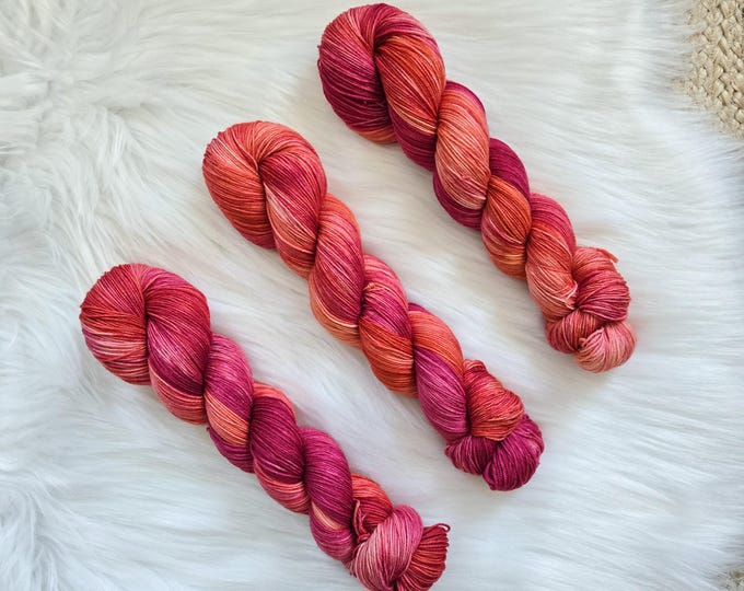 Sailors Delight - Classic Sock Fingering Weight - Hand Dyed Yarn - Superwash Merino Nylon Sock Yarn