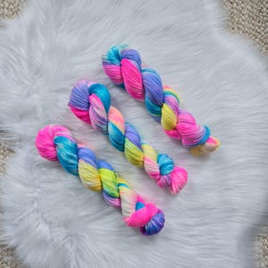 Space Unicorn - Classic Sock - Fingering Weight - Superwash Merino/Nylon Sock Yarn