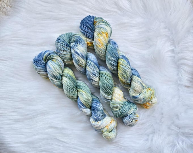Water Lily - Classic Sock - Fingering Weight - Superwash Merino/Nylon Sock Yarn