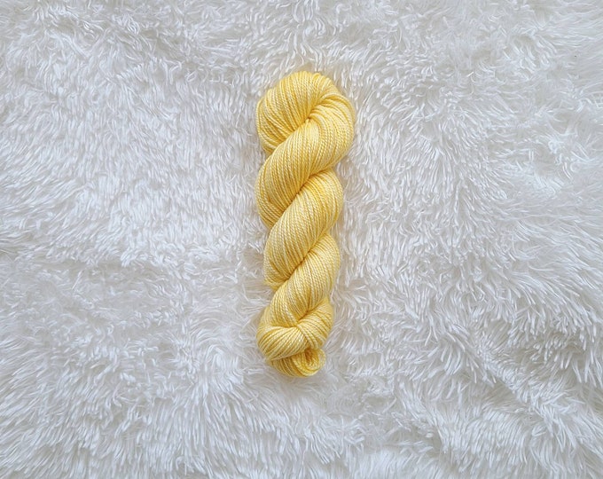 Odds & Ends Yellow - DK Weight - 80/20 Highland Wool/Nylon Blend Yarn