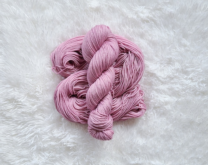 Mauve - Sport Weight - Superwash Merino/Nylon Yarn