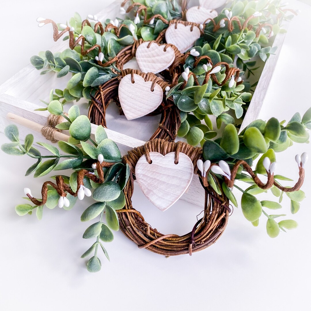 Frosted Eucalyptus Napkin Rings. Pip Berries Napkin Holders. Etsy