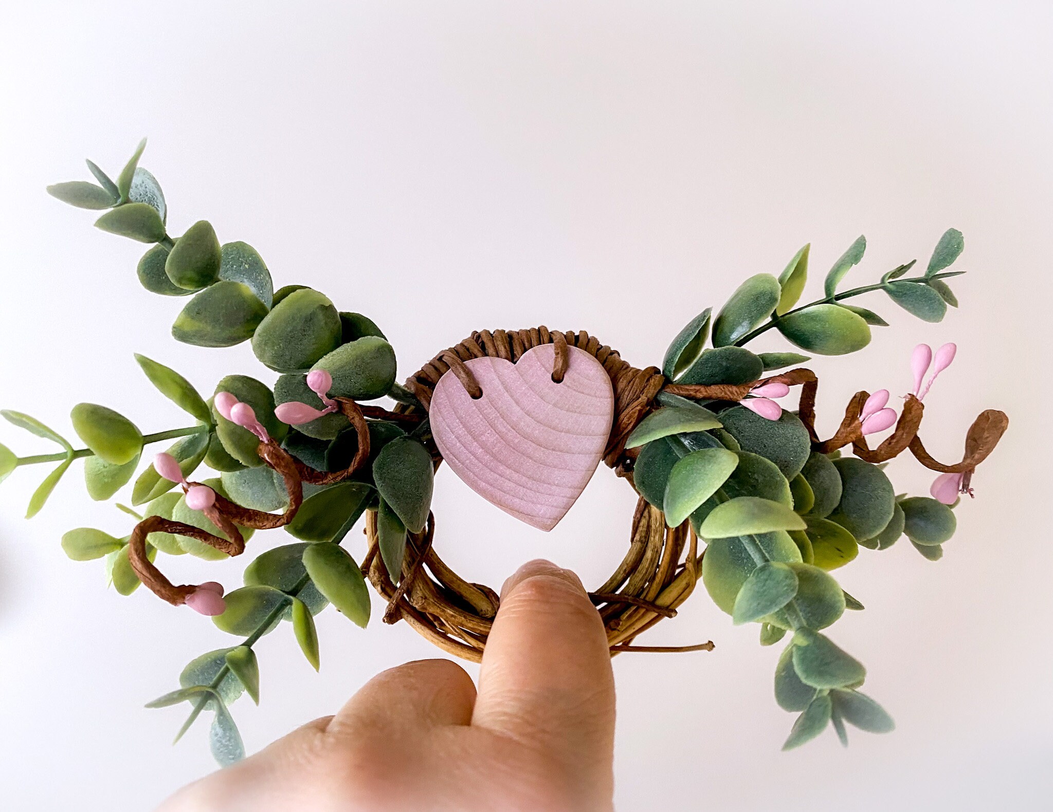 Country Eucalyptus Napkin Rings. Pip berry napkin rings. Etsy