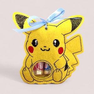 Fantastic Rodent, Yellow Mouse - Souvenir Treat Bag - Machine Embroidery Design