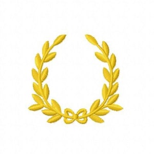 Laurel Embroidery Designs - Monogram Machine Embroidery Design Pattern - Monogram Frame Embroidery File - Laurel Wreath Design